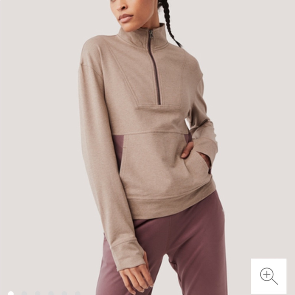 Pact rec quarter zip